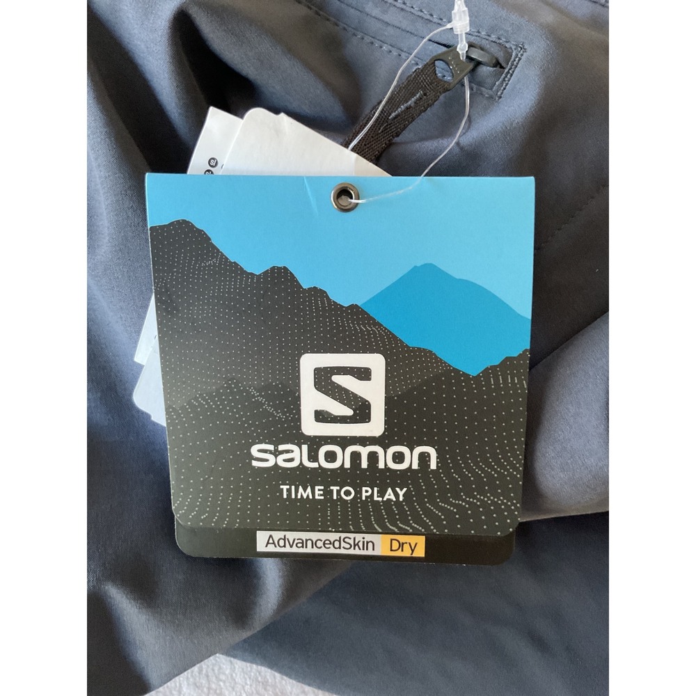 Salomon Edge Pant W Ebony Women's Size Medium Short Ski Snow Pants NEW - Picture 13 of 14